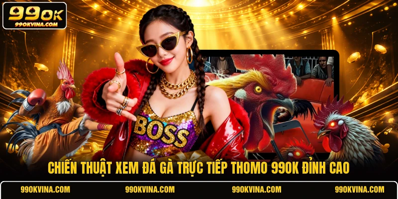 Chiến thuật xem đá gà trực tiếp Thomo 99OK đỉnh cao