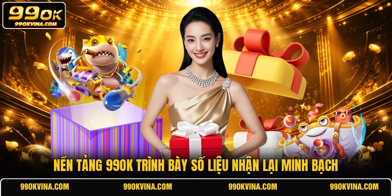 Nền tảng 99OK trình bày số liệu nhận lại minh bạch